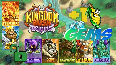 kingdom rush hacked all heroes.